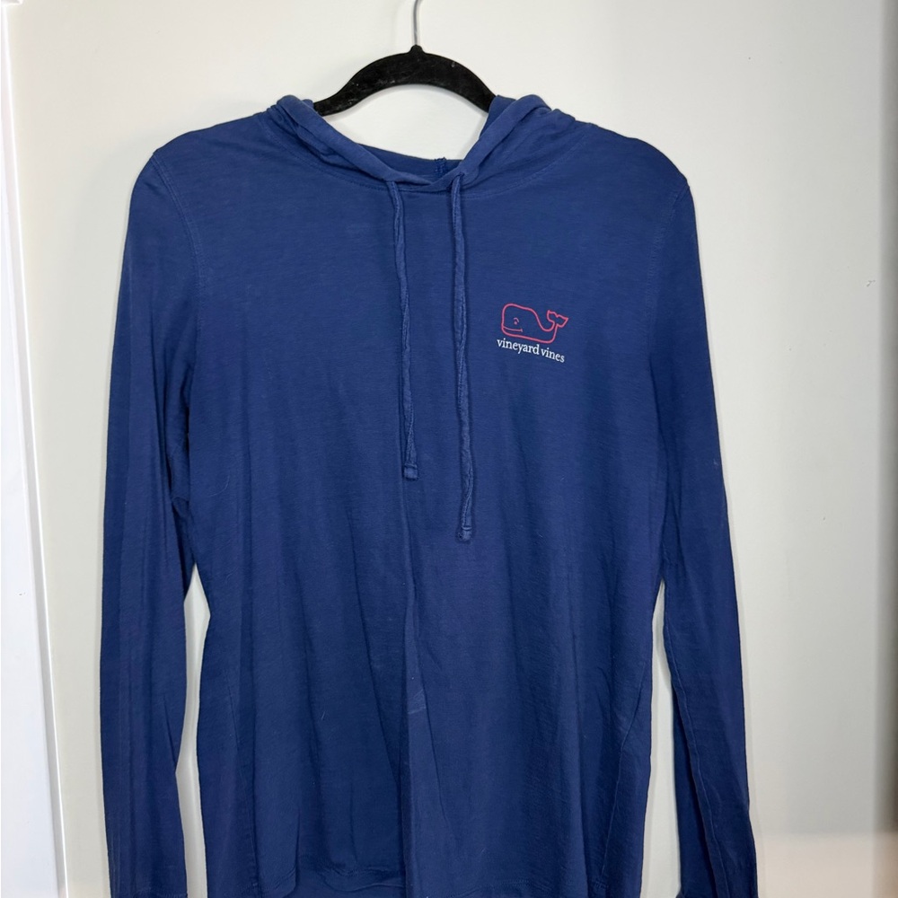 Vineyard Vines Blue Hoodie Sweatshirt